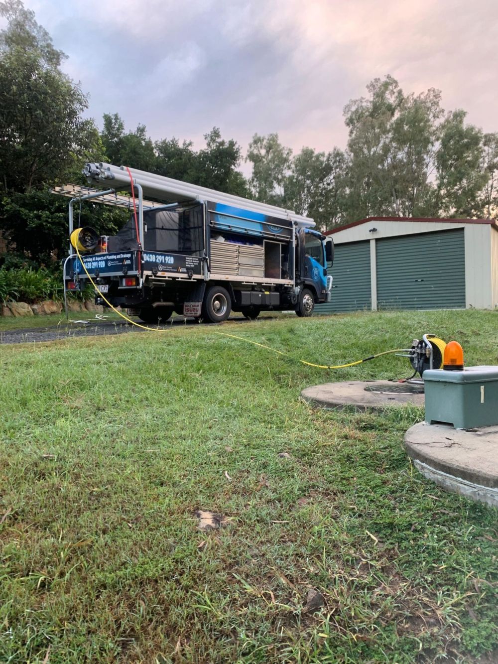 Drain Cleaning Truck